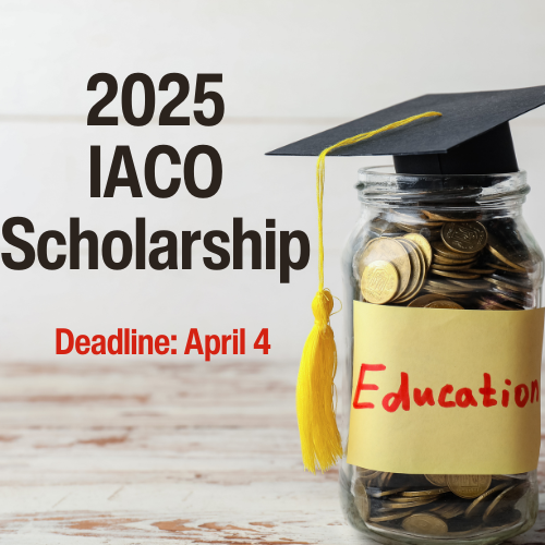 IACO Scholarship Deadline April 4